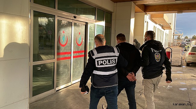 Karaman'da torbacılara şafak baskını.