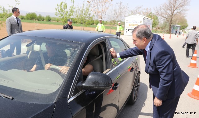 Vali Işık sürücüleri tek tek uyardı
