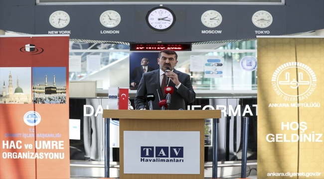 Diyanetin ilk umre kafilesi yola çıktı