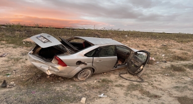 Aksaray'da devrilen otomobildeki anne öldü, aynı aileden 6 kişi yaralandı
