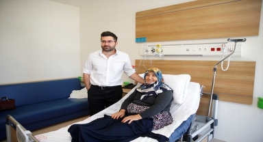 Eskişehir'de 70 yaşındaki kadın hasta, Şehir Hastanesinde sağlığına kavuştu