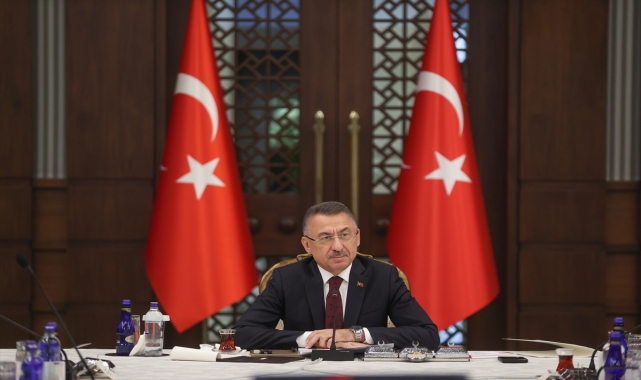 Cumhurbaşkanı Yardımcısı Oktay, Türkiye Coğrafi Bilgi Sistemi Kurulu toplantısına başkanlık etti: