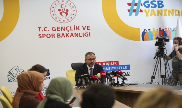 Kasapoğlu, 2022-2023 eğitim öğretim yılı yurt başvurularının başladığını açıkladı: (1)
