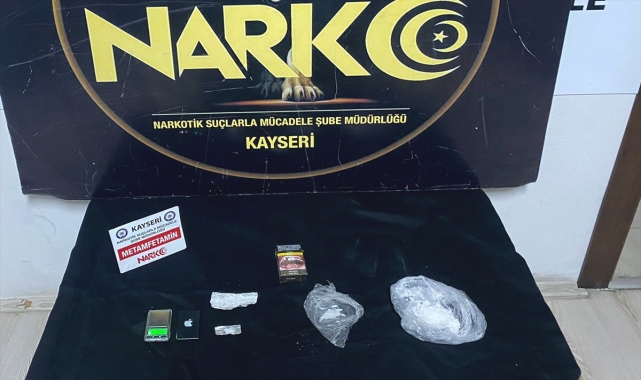 Kayseri'de uyuşturucu sattığı iddia edilen şüpheli yakalandı