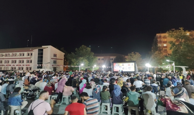 Seydişehir'de Açık Hava Sinema Günleri sona erdi