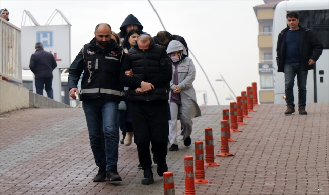 Kayseri merkezli dolandırıcılık operasyonunda 4 şüpheli adliyede