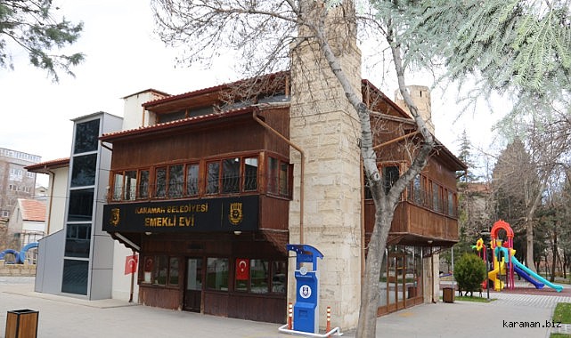 KARAMAN BELEDİYESİ EMEKLİ EVİ AÇILDI