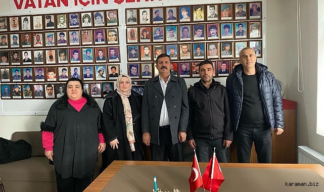 Karaman Şehit Aileleri Derneği’nde Başkan Değişti; Sezai Sağlamoğlu Yeni Başkan