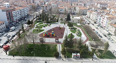 ALPARSLAN TÜRKEŞ PARKI YENİ YÜZÜYLE HİZMETE SUNULDU