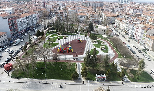 ALPARSLAN TÜRKEŞ PARKI YENİ YÜZÜYLE HİZMETE SUNULDU