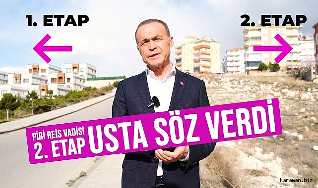 Piri Reis Vadisi 2. Etabı Başlayacak
