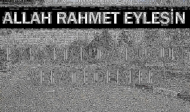 Allah Rahmet eylesin. 25 yaşındaki Fatma Nur Akın ve kel Hasan vefat etti