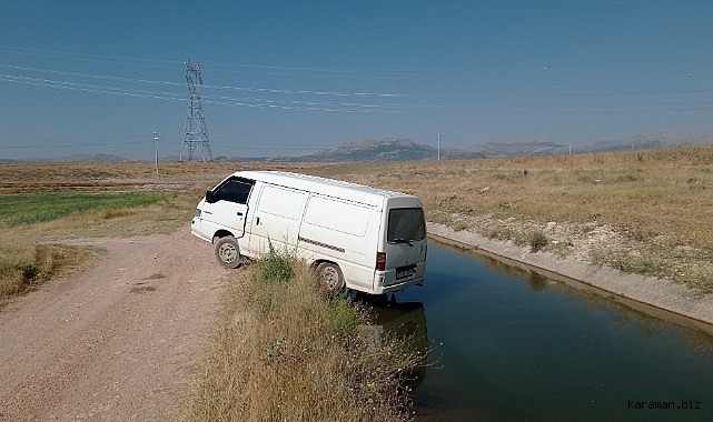 Kanala kayan aracını kurtarmak isterken kendi boğularak hayatını kaybetti