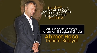 Milli Gençlik Derneği Karaman İl Başkanlığına Güçlü Atama