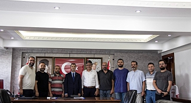 Karaman'da gazetecilerden Yeni Emniyet Müdürüne Ziyaret!