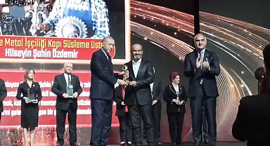 46 yıllık usta 'Yaşayan İnsan Hazineleri' ödülünü aldı