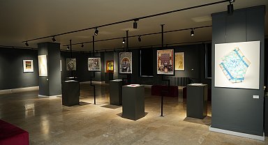 Art Land Sanat Çalıştayı sergisi Mersin'de açıldı