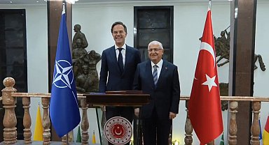 Bakan Güler, NATO Genel Sekreteri Rutte ile bir araya geldi