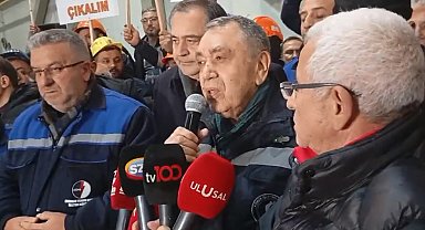 Çayırhan işçileri Ankara'ya yürüyüş başlattı