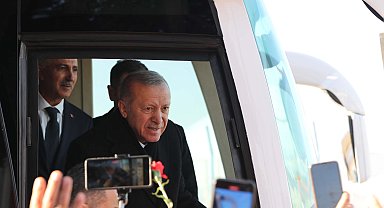 Cumhurbaşkanı Erdoğan, Kahramanmaraş'ta