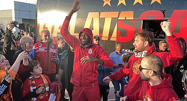 Galatasaray'a Bodrum'da coşkulu karşılama