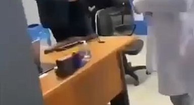 İstanbul- Güngören'de aile sağlığı merkezinde ortalığı birbirine kattı