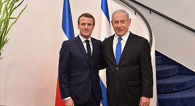 Netanyahu, Macron'dan UCM kararını uygulamamasını istedi