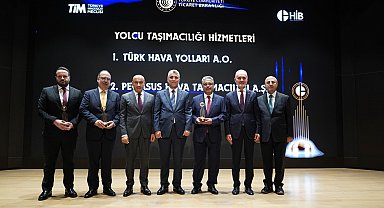 THY, yolcu taşımacılığı hizmetleri dalında ödüle layık görüldü