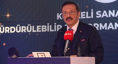 TOBB Başkanı Hisarcıklıoğlu, Kocaeli'de sanayicilerle bir araya geldi
