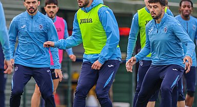 Trabzonspor'da, Adana Demirspor mesaisi sürüyor
