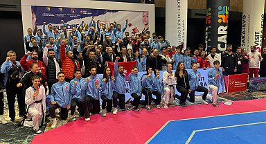 Türkiye, Avrupa Ümitler Taekwondo Şampiyonası'nda takım halinde şampiyon oldu