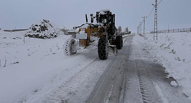 Van'da kardan kapanan 134 yerleşim yerinin yolu açıldı