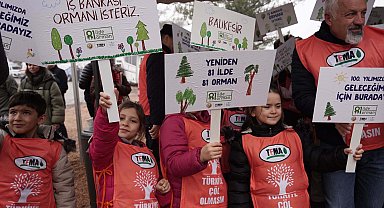 '81 İlde 81 Orman' projesi Balıkesir'de