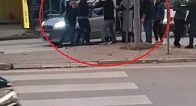 'Yol verme' tartışması yumruklu kavgaya dönüştü