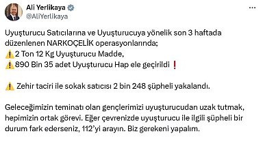 76 ilde 'Narkoçelik' operasyonları: 2 bin 248 gözaltı