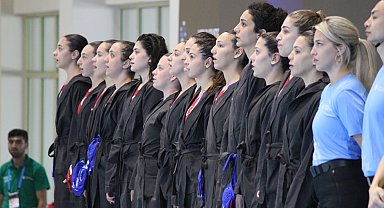 A Milli Kadın Sutopu Takımı, Bulgaristan'ı yendi