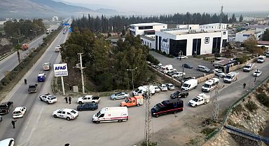 AFAD'dan Sednaya Hapishanesi'nde arama kurtarma çalışması