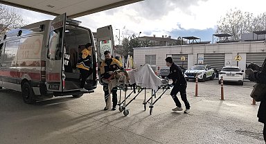 Babasının alt kattaki evlerine sarkıttığı Özcan, ipin kopmasıyla düşüp ağır yaralandı