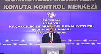 Bakan Bolat: Kaçak yakalama değeri 55 milyar 178 milyon TL'ye ulaştı