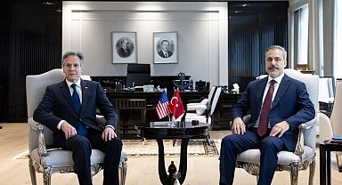 Bakan Fidan, ABD Dışişleri Bakanı Blinken ile bir araya geldi