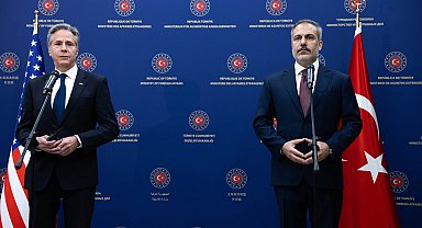 Bakan Fidan, ABD Dışişleri Bakanı Blinken ile bir araya geldi