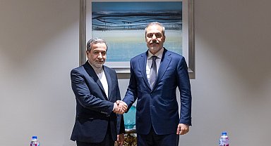 Bakan Fidan, İranlı mevkidaşı Arakçi ile görüştü