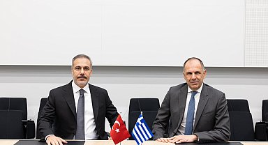 Bakan Fidan, Yunan mevkidaşı Gerapetritis ile bir araya geldi