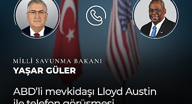 Bakan Güler, ABD'li mevkidaşı Austin ile görüştü