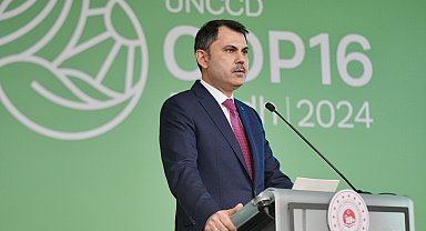 Bakan Kurum, Türkiye'nin Çölleşmeyle Mücadele Eylem Planı'nı açıkladı