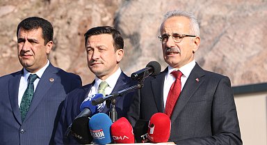 Bakan Uraloğlu: Bütün Karadeniz'in konuştuğu demir yolu projesini yapmaya başladık