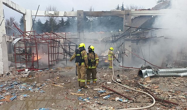 Balıkesir'de mühimmat fabrikasında patlama; 11 ölü, 7 yaralı