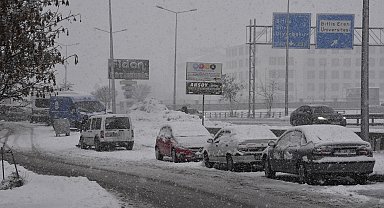 Bitlis'te kar yağışı etkili oldu