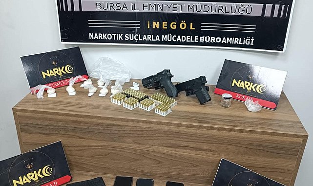 Bursa'da uyuşturucu operasyonu: 3 gözaltı