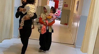 Çamaşır suyu içen 2 kardeş, hastaneye kaldırıldı
